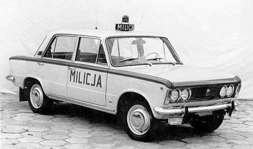Album Samochod w FSO Polski Fiat 125p Milicyjny 1973 r