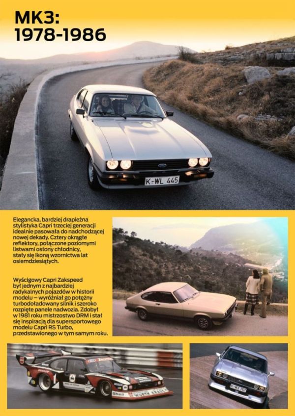 Ford Capri t - nowy rozdział w historii legendarnego modelu