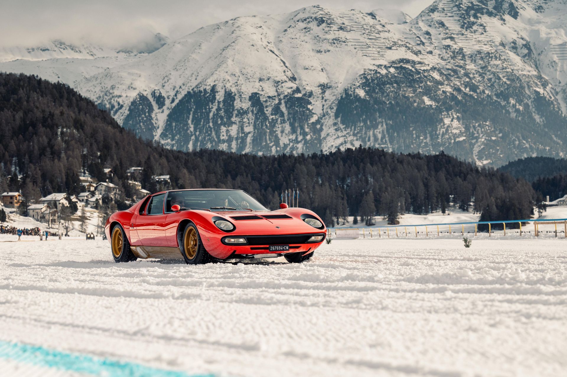 Lamborghini Polo Storico w St. Moritz