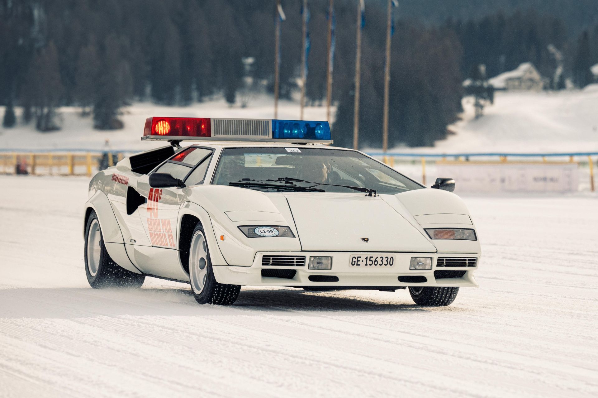 Lamborghini Polo Storico w St. Moritz