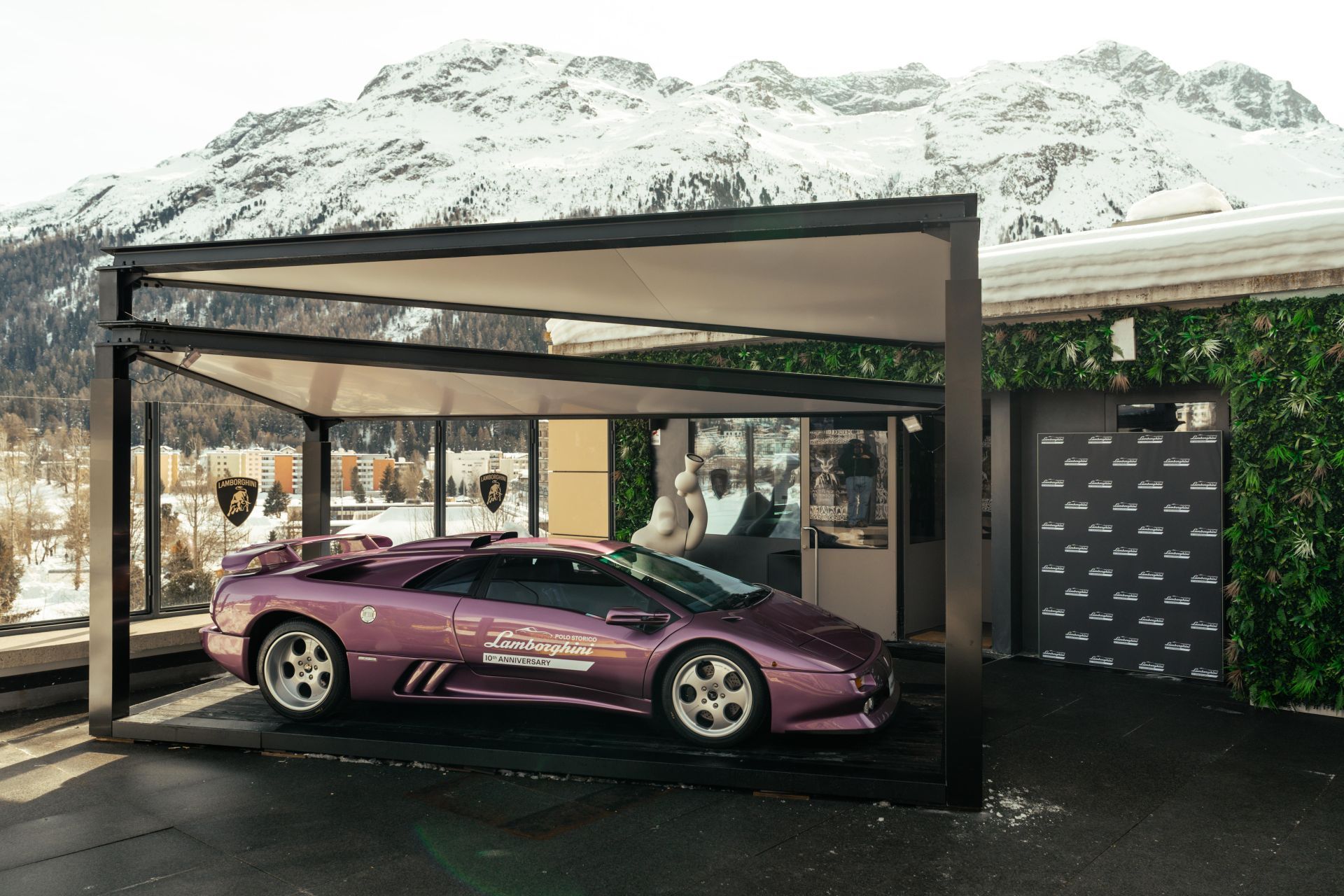 Lamborghini Polo Storico w St. Moritz