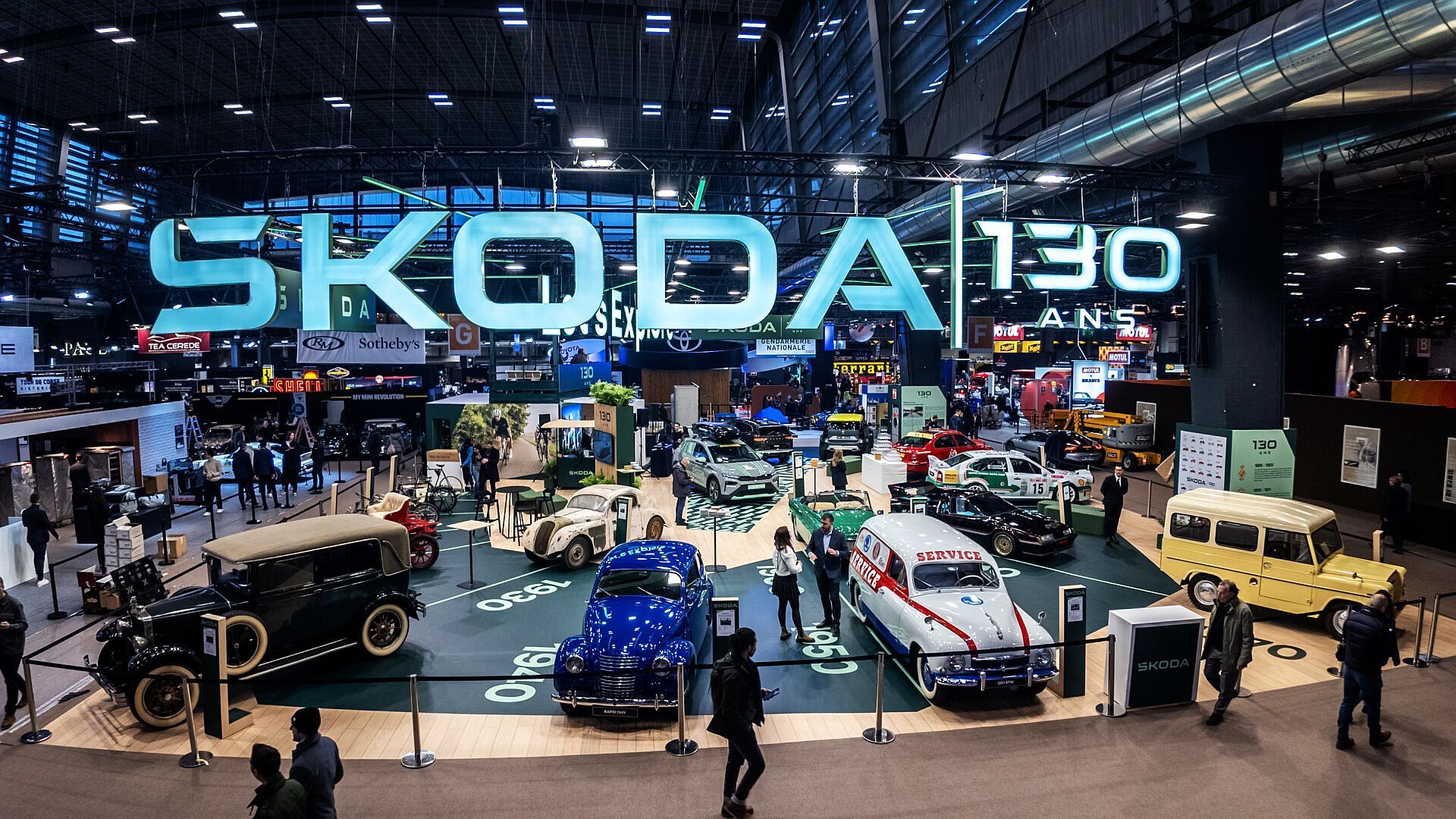 Škoda Auto świętuje 130 lat historii na Rétromobile 2025