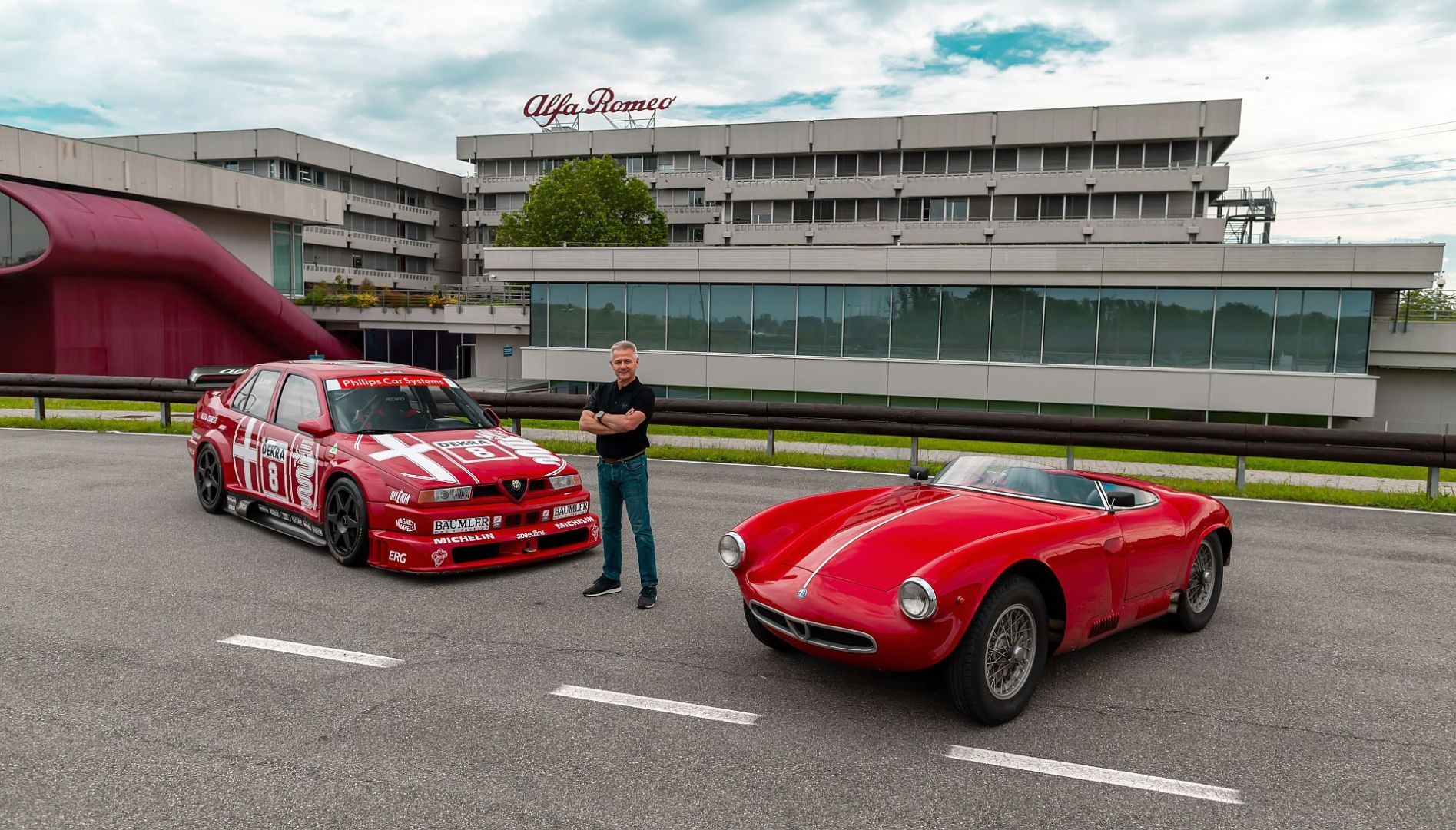 Alfa Romeo i mistrz świata DTM Nicola Larini wracają razem na 1000 Miglia 2024