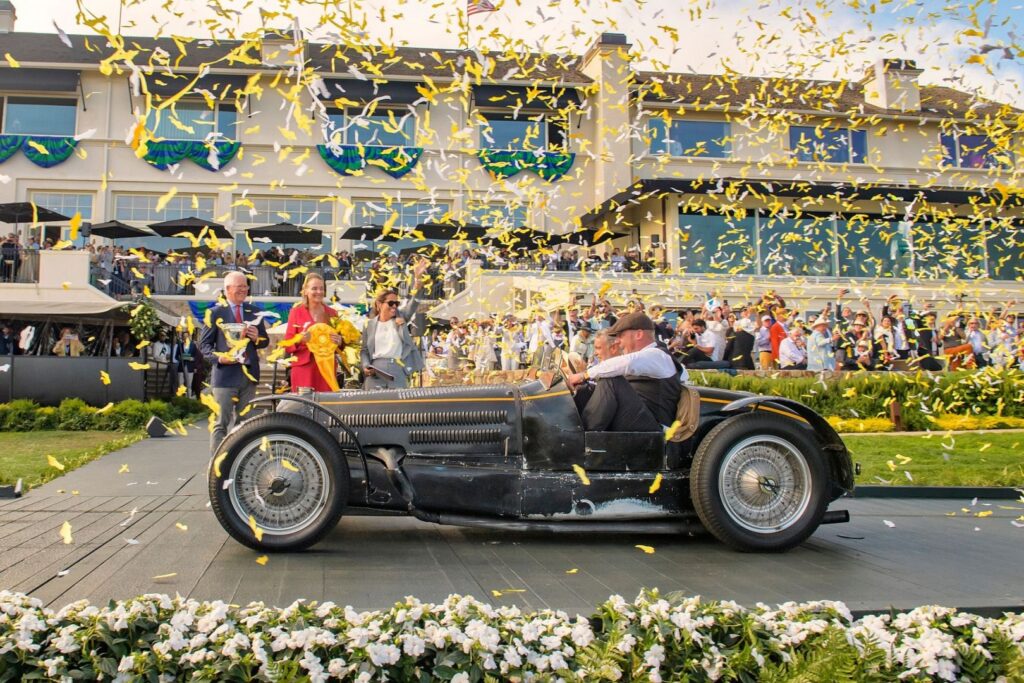 Bugatti Type 59 – triumf na Pebble Beach Concours d’Elegance 2024