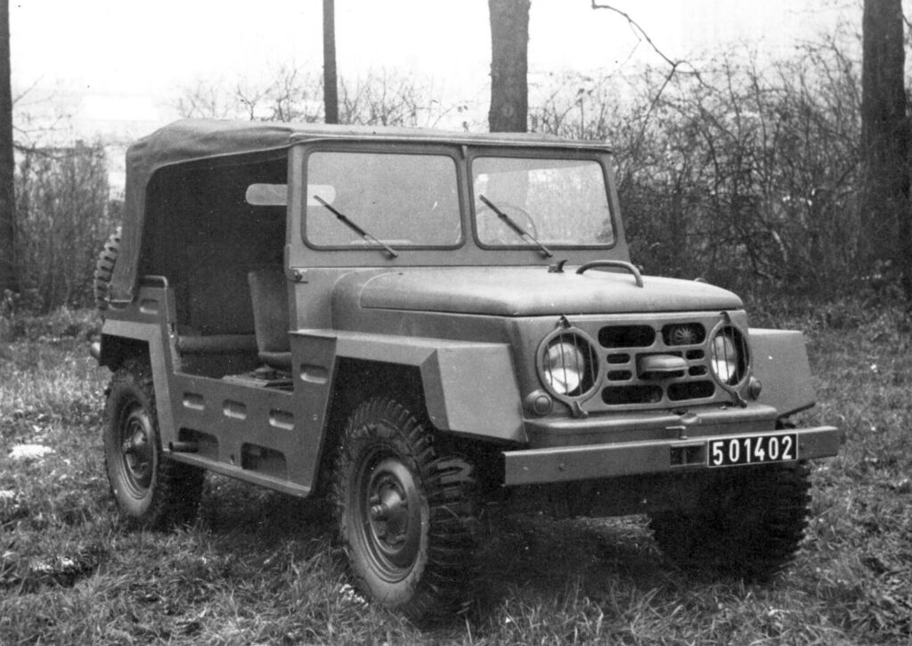 Škoda 973 Babeta – pionier napędu 4×4